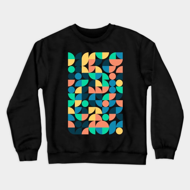 Rich Look Pattern - Shapes #11 Crewneck Sweatshirt by Trendy-Now